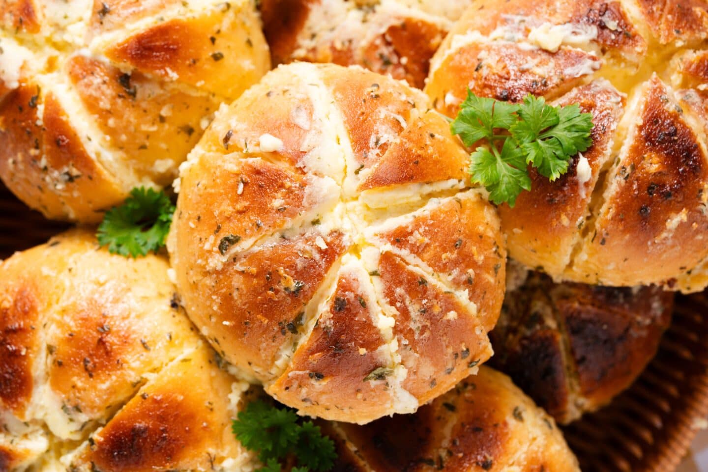 Viral Korean Cream Cheese Garlic Buns