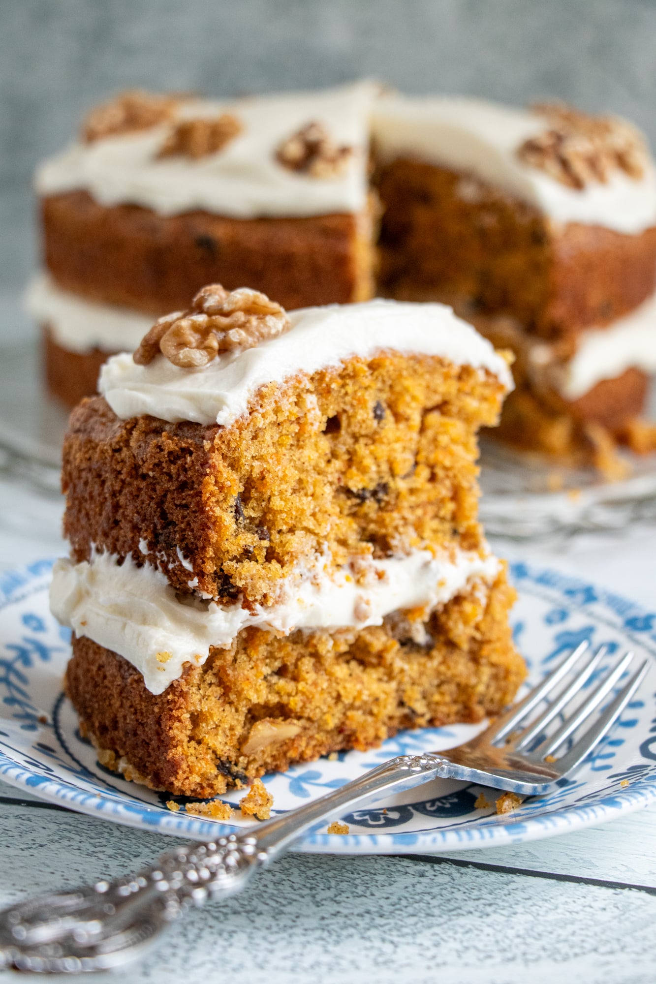 Classic Carrot Cake with Cream Cheese Frosting