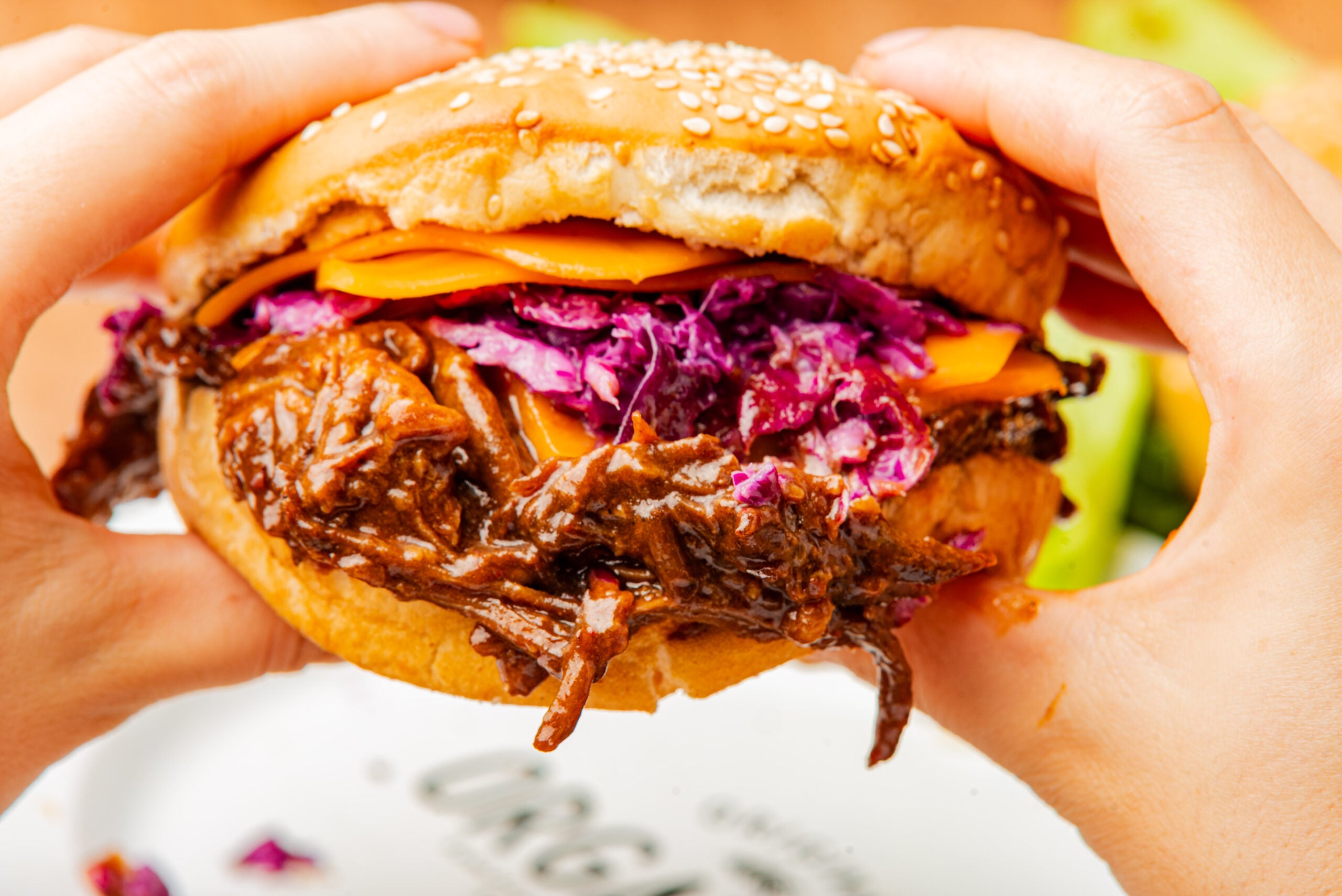 Melt-in-your-mouth Slow Cooker Barbecue Brisket