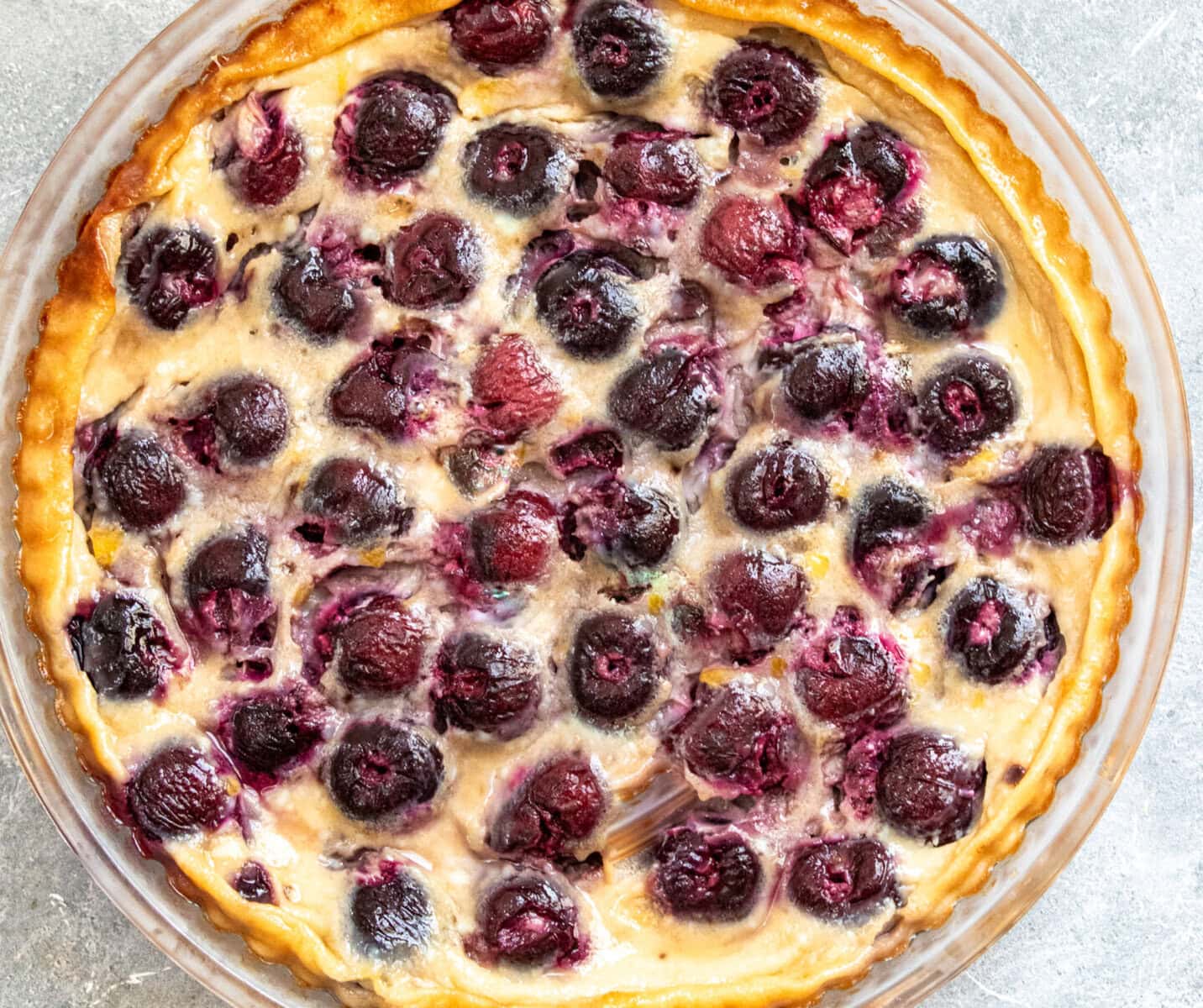 Easy Cherry Clafoutis