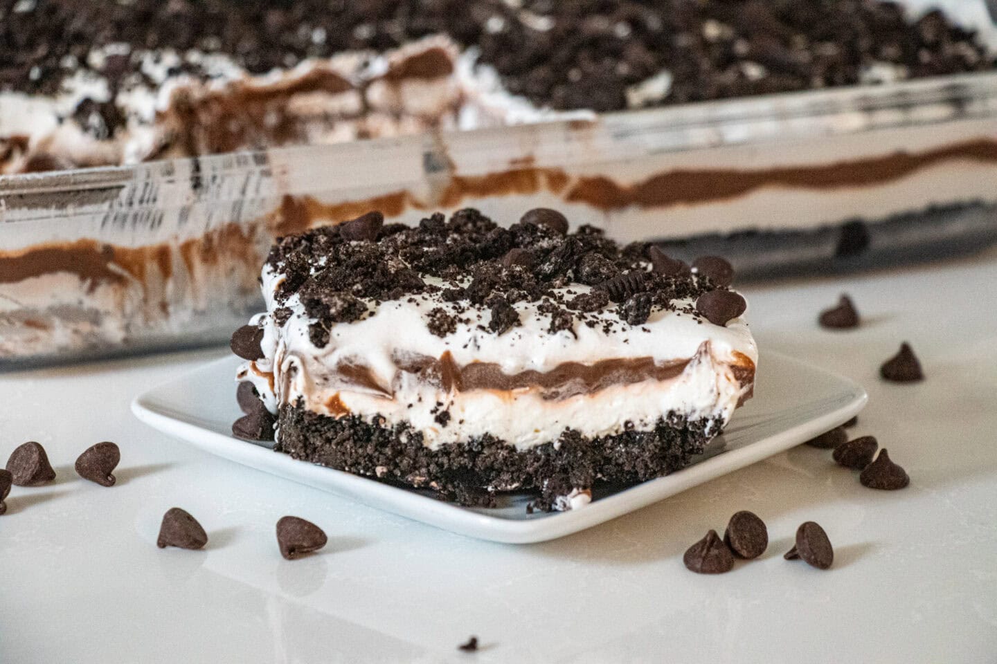 Easy No Bake Chocolate Lasagna